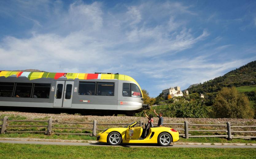 Anreise nach Südtirol per Bahn