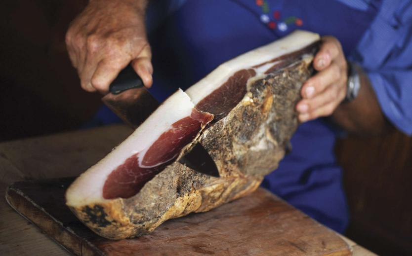 Törggelen im Vinschgau - Südtiroler Speck