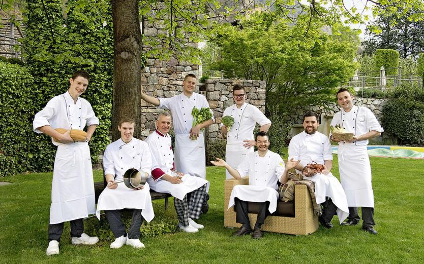 Hotel Lindenhof kitchen team