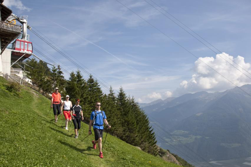 Nordic Walking-Touren Südtirol